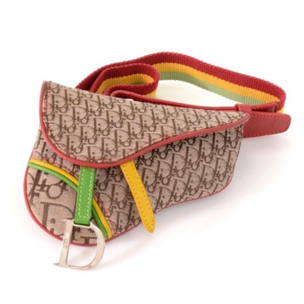 Christian Dior Saddle Mini Waist Belt Bag Purse